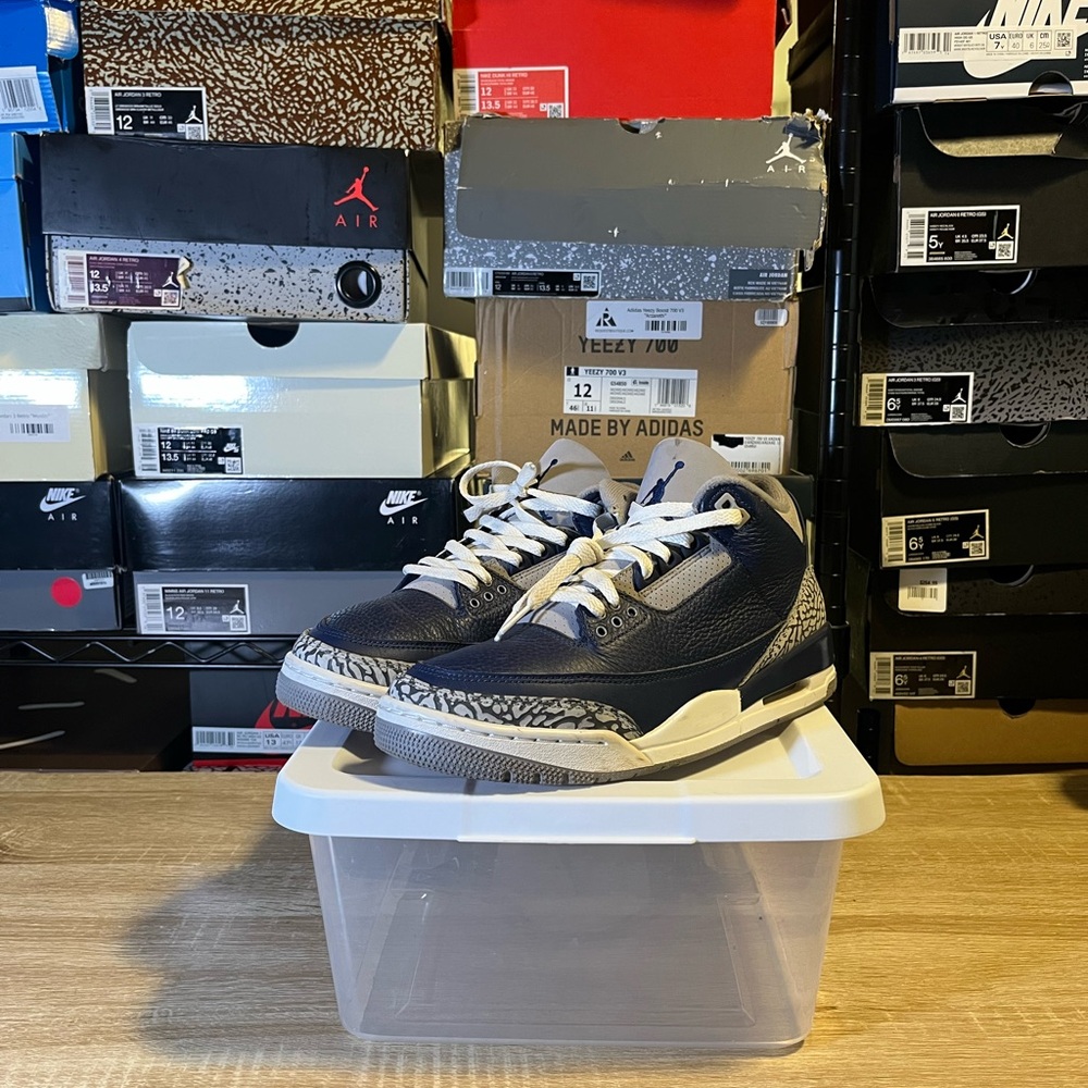 Jordan Black and White Athletic Shoes